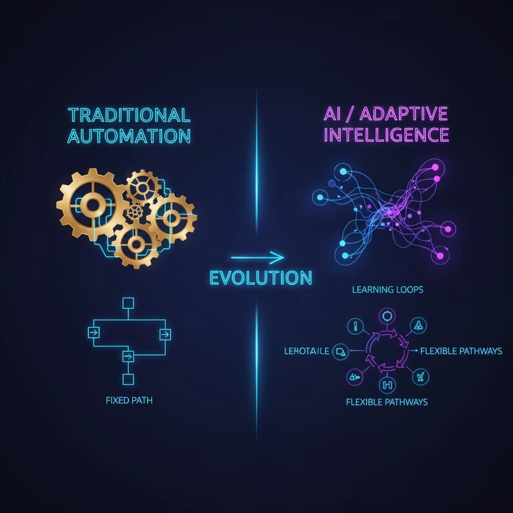 AI vs. Regular Automation: What's Actually Different?